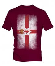Northern Ireland Faded Flag Mens T-Shirt