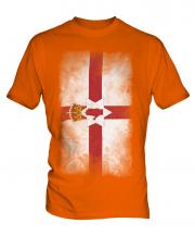 Northern Ireland Faded Flag Mens T-Shirt