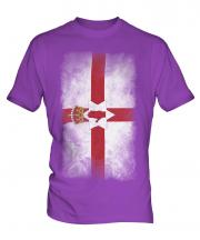 Northern Ireland Faded Flag Mens T-Shirt