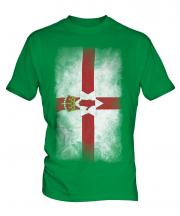 Northern Ireland Faded Flag Mens T-Shirt