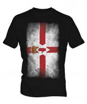Northern Ireland Faded Flag Mens T-Shirt
