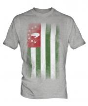 Abkhazia Faded Flag Mens T-Shirt