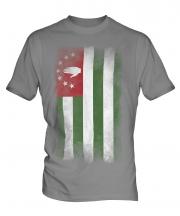 Abkhazia Faded Flag Mens T-Shirt