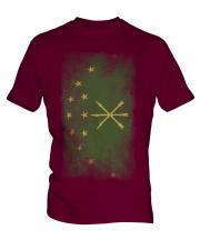 Adygea Faded Flag Mens T-Shirt