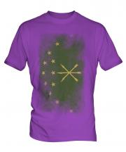 Adygea Faded Flag Mens T-Shirt