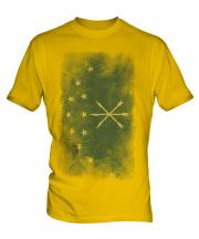 Adygea Faded Flag Mens T-Shirt