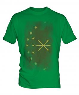 Adygea Faded Flag Mens T-Shirt