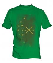 Adygea Faded Flag Mens T-Shirt