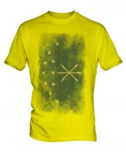 Adygea Faded Flag Mens T-Shirt