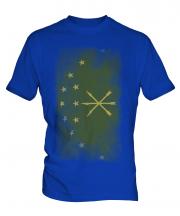 Adygea Faded Flag Mens T-Shirt
