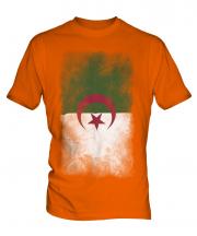 Algeria Faded Flag Mens T-Shirt