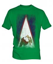 American Samoa Faded Flag Mens T-Shirt