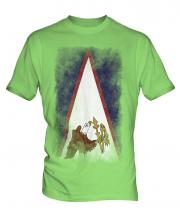 American Samoa Faded Flag Mens T-Shirt