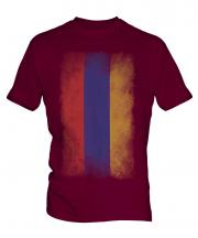 Armenia Faded Flag Mens T-Shirt