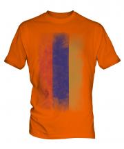 Armenia Faded Flag Mens T-Shirt