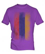 Armenia Faded Flag Mens T-Shirt