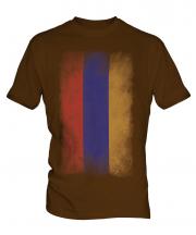 Armenia Faded Flag Mens T-Shirt