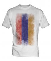 Armenia Faded Flag Mens T-Shirt