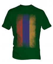 Armenia Faded Flag Mens T-Shirt