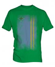 Aruba Faded Flag Mens T-Shirt