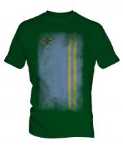 Aruba Faded Flag Mens T-Shirt
