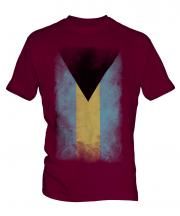 Bahamas Faded Flag Mens T-Shirt