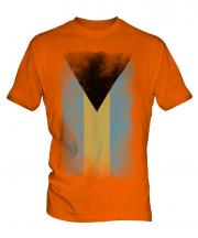 Bahamas Faded Flag Mens T-Shirt
