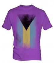 Bahamas Faded Flag Mens T-Shirt