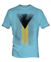 Bahamas Faded Flag Mens T-Shirt