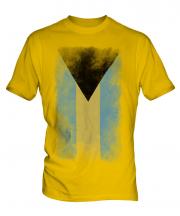 Bahamas Faded Flag Mens T-Shirt