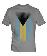 Bahamas Faded Flag Mens T-Shirt