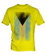 Bahamas Faded Flag Mens T-Shirt