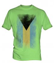 Bahamas Faded Flag Mens T-Shirt