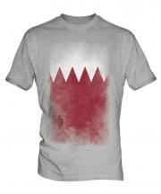 Bahrain Faded Flag Mens T-Shirt