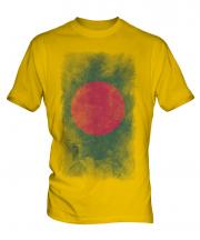 Bangladesh Faded Flag Mens T-Shirt
