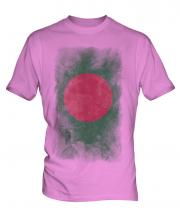 Bangladesh Faded Flag Mens T-Shirt