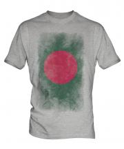 Bangladesh Faded Flag Mens T-Shirt