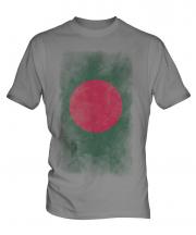 Bangladesh Faded Flag Mens T-Shirt