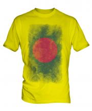 Bangladesh Faded Flag Mens T-Shirt