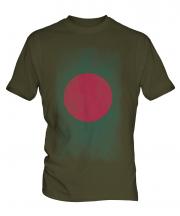 Bangladesh Faded Flag Mens T-Shirt
