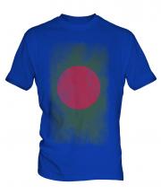 Bangladesh Faded Flag Mens T-Shirt