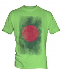 Bangladesh Faded Flag Mens T-Shirt