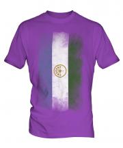 Bashkortostan Faded Flag Mens T-Shirt