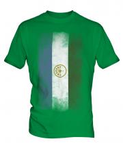 Bashkortostan Faded Flag Mens T-Shirt