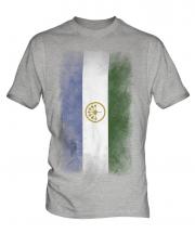 Bashkortostan Faded Flag Mens T-Shirt