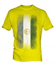 Bashkortostan Faded Flag Mens T-Shirt