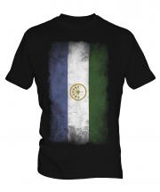Bashkortostan Faded Flag Mens T-Shirt
