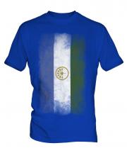 Bashkortostan Faded Flag Mens T-Shirt