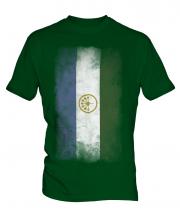 Bashkortostan Faded Flag Mens T-Shirt