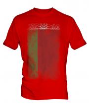 Belarus Faded Flag Mens T-Shirt